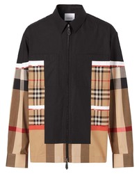Burberry Patchwork Checked Shirt