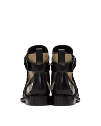 Burberry Black House Check Pryle Boots