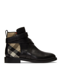 Burberry Black House Check Pryle Boots