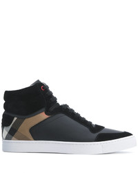 Burberry House Check Hi Top Sneakers