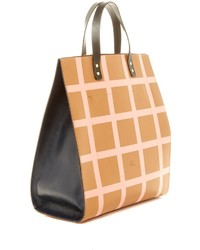 Orla Kiely Willow Leather Check Tote