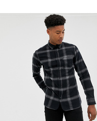 Selected Homme Brushed Check Shirt In Regular Fit