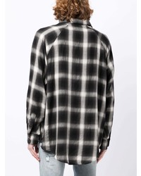 Mr. Completely Check Pattern Long Sleeve Shirt