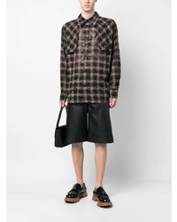Andersson Bell Distressed Finish Checked Shirt