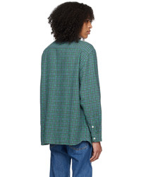 Levi's Green Blue Jackson Shirt