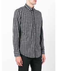 Hardy Amies Madras Checked Cotton Shirt