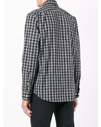 Hardy Amies Madras Checked Cotton Shirt