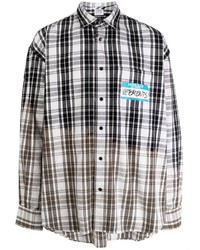 Vetements My Name Is Checked Shirt