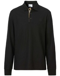 Burberry Tb Monogram Long Sleeved Polo Shirt