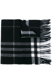 Burberry Fringed Checked Scarf