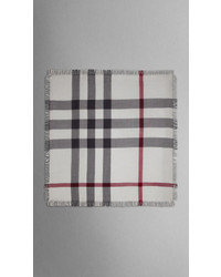 Burberry Check Wool Square Large