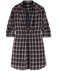 Marc Jacobs Med Checked Silk Voile Dress