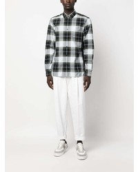 Fred Perry Laurel Wreath Embroidered Checkered Shirt