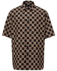 Burberry Short Sleeve Checkered Shirt
