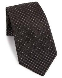 Armani Collezioni Checkered Silk Tie