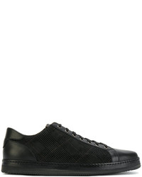 Canali Checked Sneakers