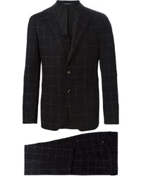 Tagliatore Checked Two Piece Suit