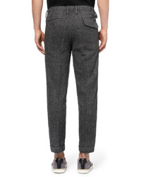 Undercover Slim Fit Prince Of Wales Check Wool Trousers