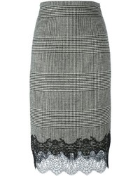 Ermanno Scervino Prince Of Wales Check Skirt