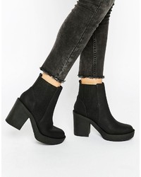 Asos Ethel Chunky Chelsea Ankle Boots
