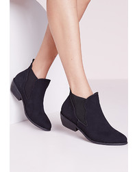 Missguided Chelsea Ankle Boot Black
