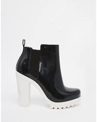 Melissa Soldier Heeled Chelsea Boots