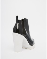 Melissa Soldier Heeled Chelsea Boots