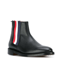 Thom Browne Striped Detail Chelsea Boots