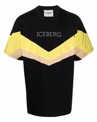 Iceberg Chevron Logo Print T Shirt