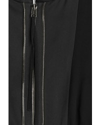 Karl Lagerfeld Chiffon Dress With Zipped Front