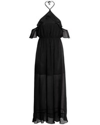 H&M Long Chiffon Dress