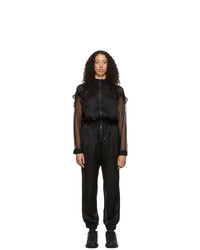 Black Chiffon Jumpsuit