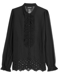 The Kooples Blouse With Broderie Anglaise