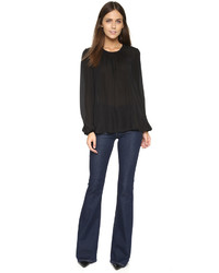 L'Agence Ines Long Sleeve Blouse