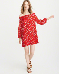 Abercrombie & Fitch Off The Shoulder Dress