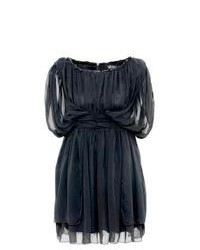 Atelier 61 New Look Atelier Black Grecian Chiffon Dress