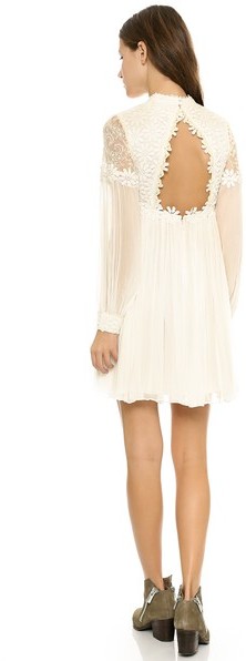 Free People Lou Lou Babydoll Party Dress, $300 | shopbop.com