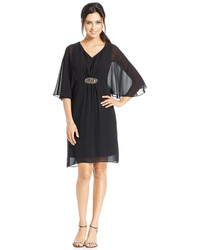 Style&co. Style Co Flutter Sleeve Chiffon Dress Only At Macys