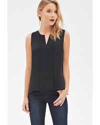 Forever 21 Contemporary Layered Chiffon Blouse