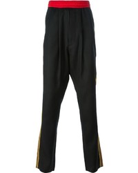Cerruti 1881 Paris Contrasting Waistband And Side Trousers
