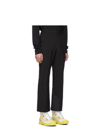 Acne Studios Acne S Black Paxton Trousers