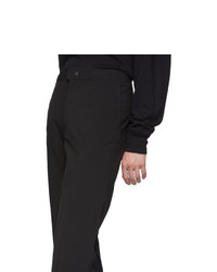 Acne Studios Acne S Black Paxton Trousers
