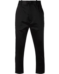 Ann Demeulemeester Cropped Sheen Trousers