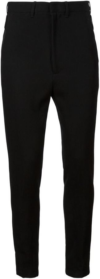 Ann Demeulemeester Drop Crotch Trousers, $805 | farfetch.com | Lookastic
