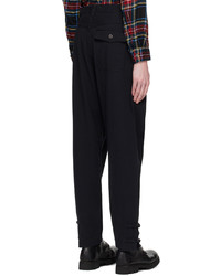 Undercover Black Adjustable Trousers
