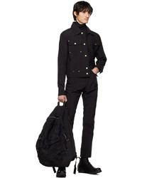 Kanghyuk Black Airbag Trousers