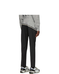 Cmmn Swdn Black And Houndstooth Dangelo Trousers