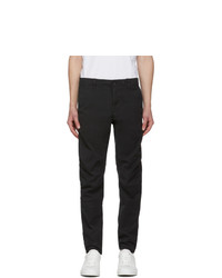 Rag and Bone Black Articulated Chino Trousers