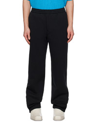 Solid Homme Black Banded Trousers