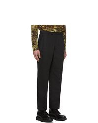 Givenchy Black Bootcut Chino Trousers